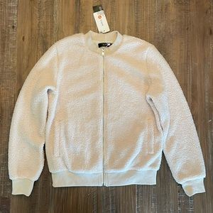NWT Faux Sherpa Jacket - Size Small